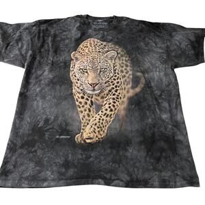 The Mountain Leopard Savage Tiger King Spotted Big Cat Wild Men Size 2XL